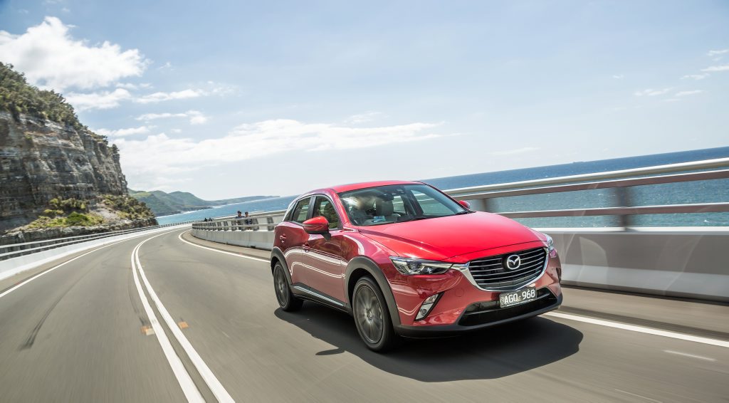 The 2016 Mazda CX-3. The 2016 Mazda CX-3.